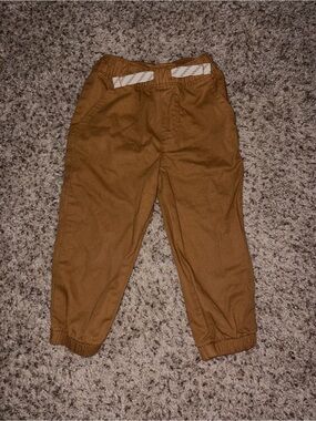 Carter's Tan Pull-On Jogger Pants for Kids